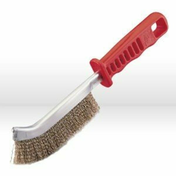 Jaz Hand Scratch Brush, Plastic Handle, Face 5/8", Wire.014" 85100